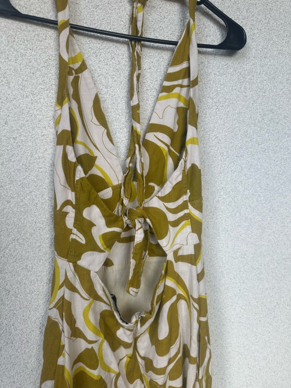 NICHOLAS Olive Green and White Floral Maxi Dress - Picture 4 of 5